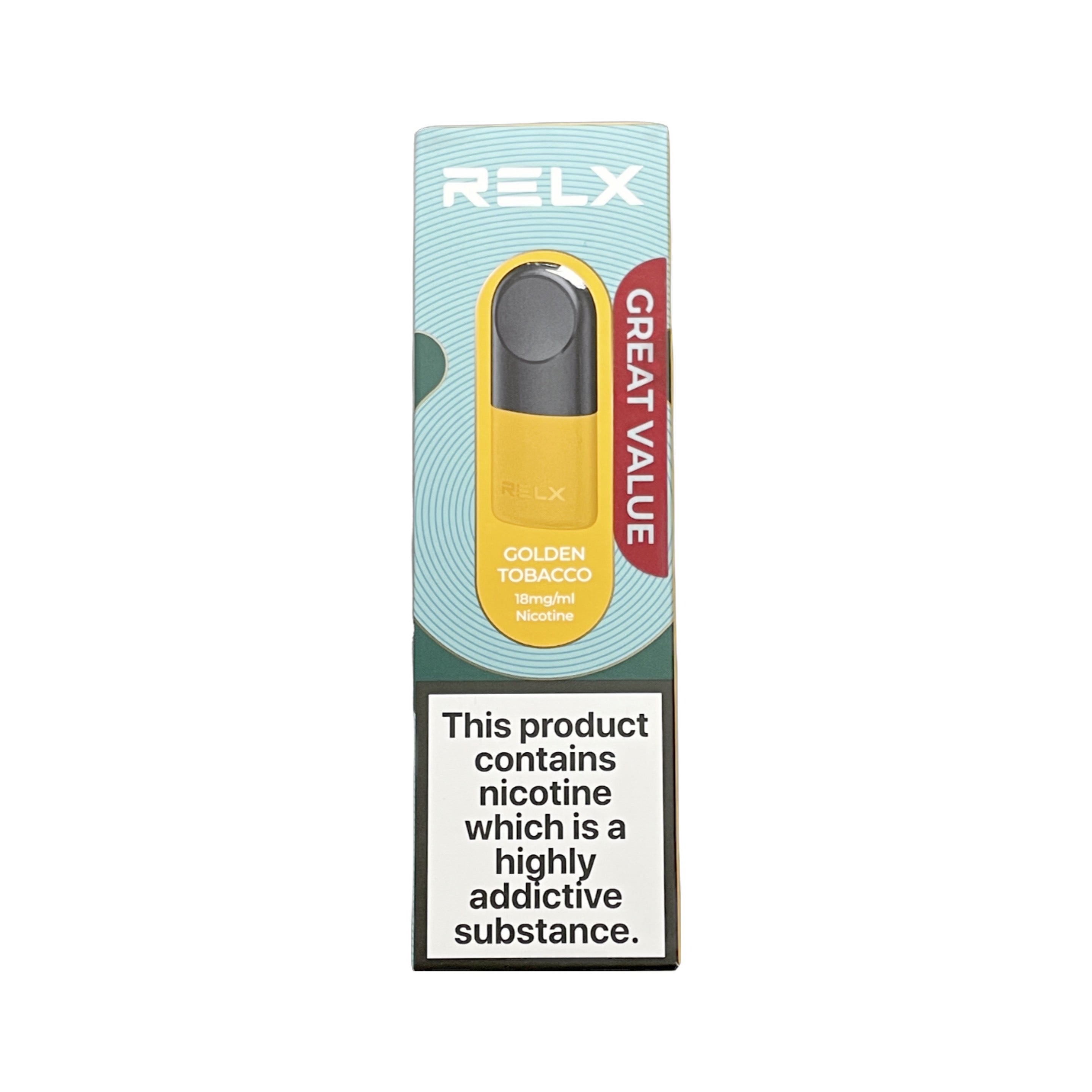 RELX 电子烟烟弹 两颗装 金色烟草 Relx Infinity Pod Golden Tobacco | UNIMART ASIAN ...