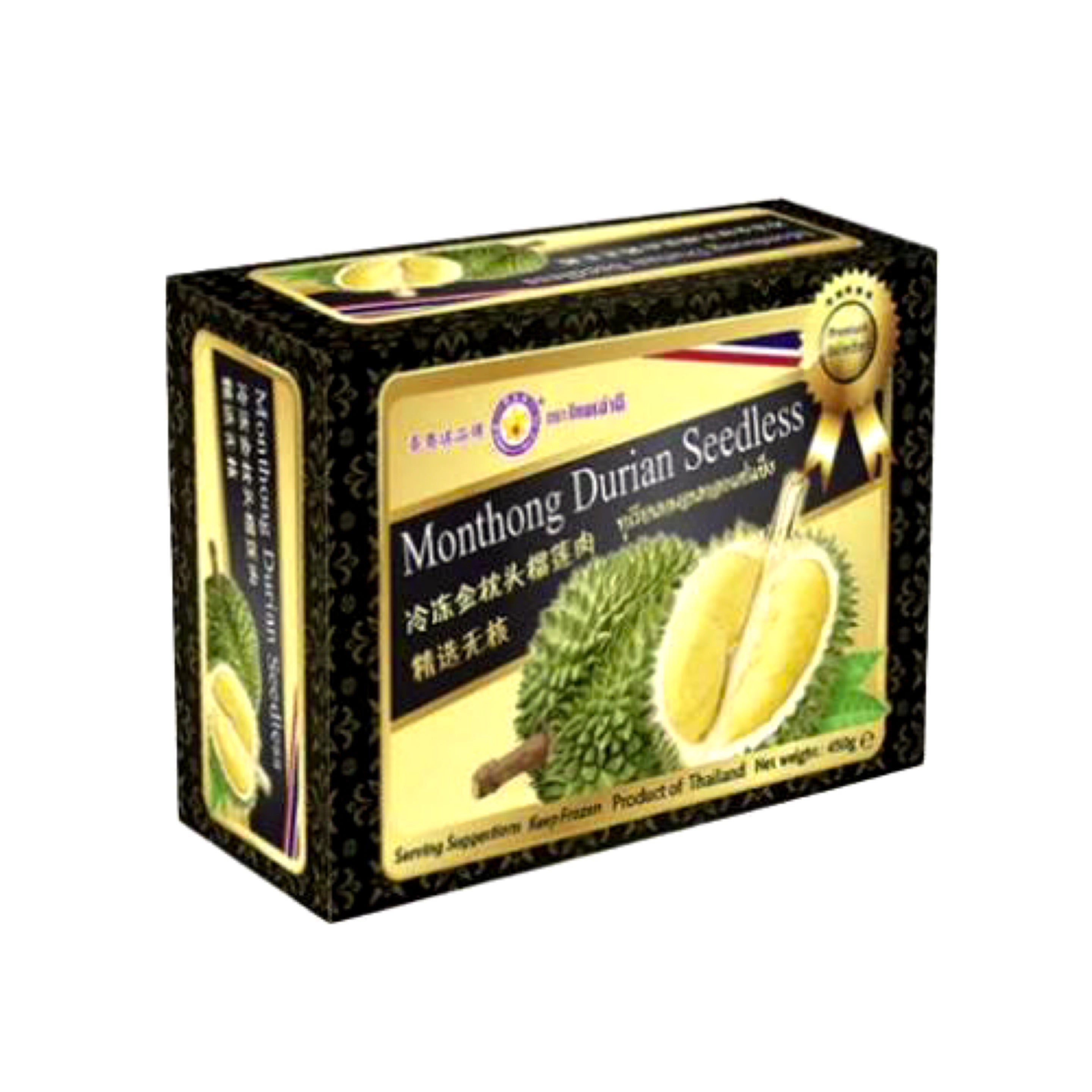 冬ギフト  泰奥琪精选无核金枕头榴莲肉*450g Monthong Premium Chi Ao Thai 果物
