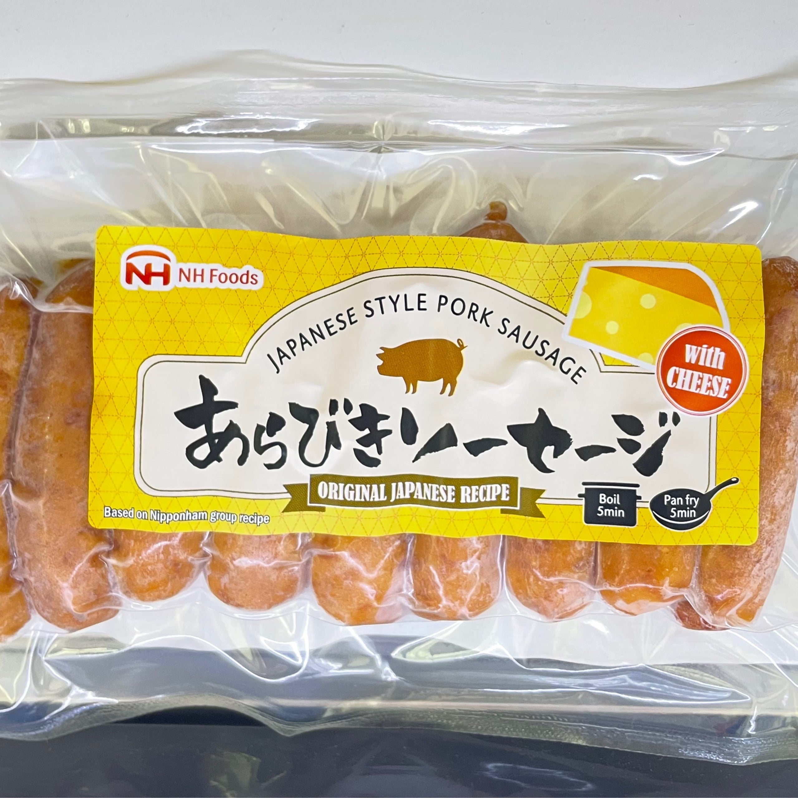 NH 日式芝士脆皮肠*185g NH Foods Japanese Style Pork Sausage with Cheese